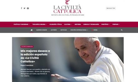 Папа Франциск поздравил иезуитов с возобновлением испанской версии La Civilta’ Cattolica