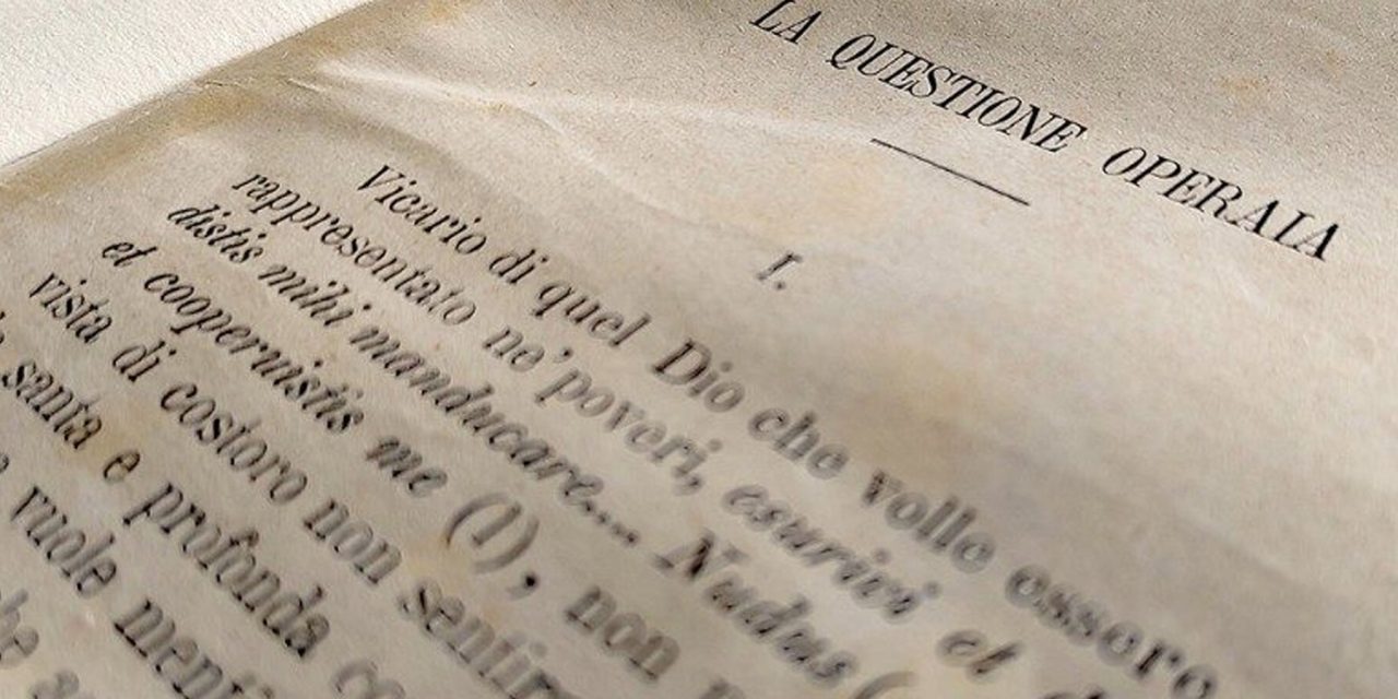 До «Rerum novarum»: пять социальных энциклик Папы Льва XIII