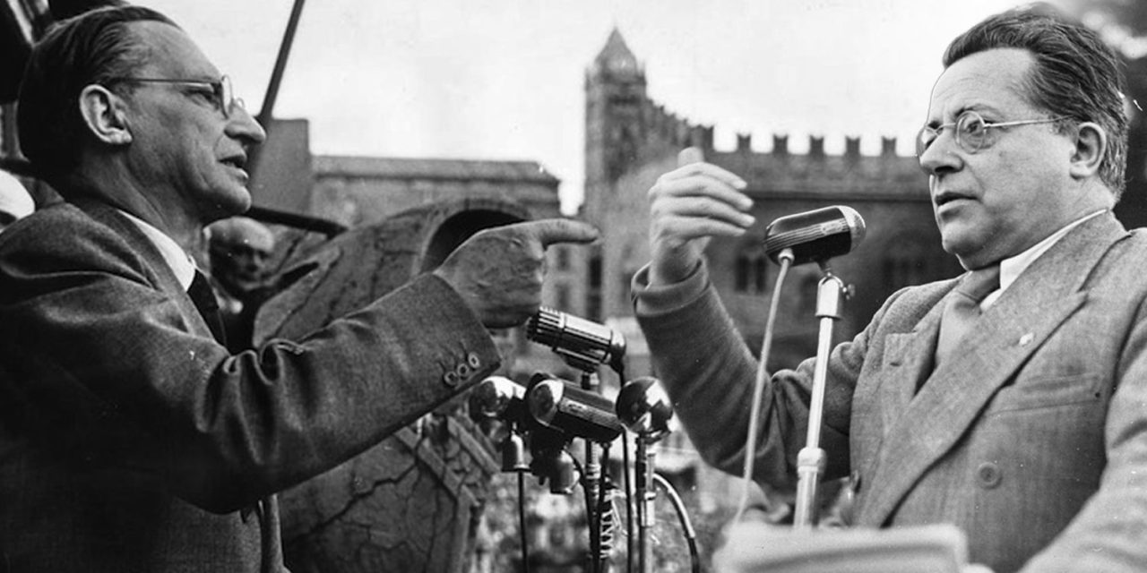Де Гаспери и Тольятти, герои политической жизни в послевоенной Италии