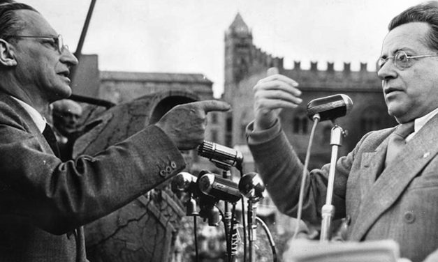 Де Гаспери и Тольятти, герои политической жизни в послевоенной Италии